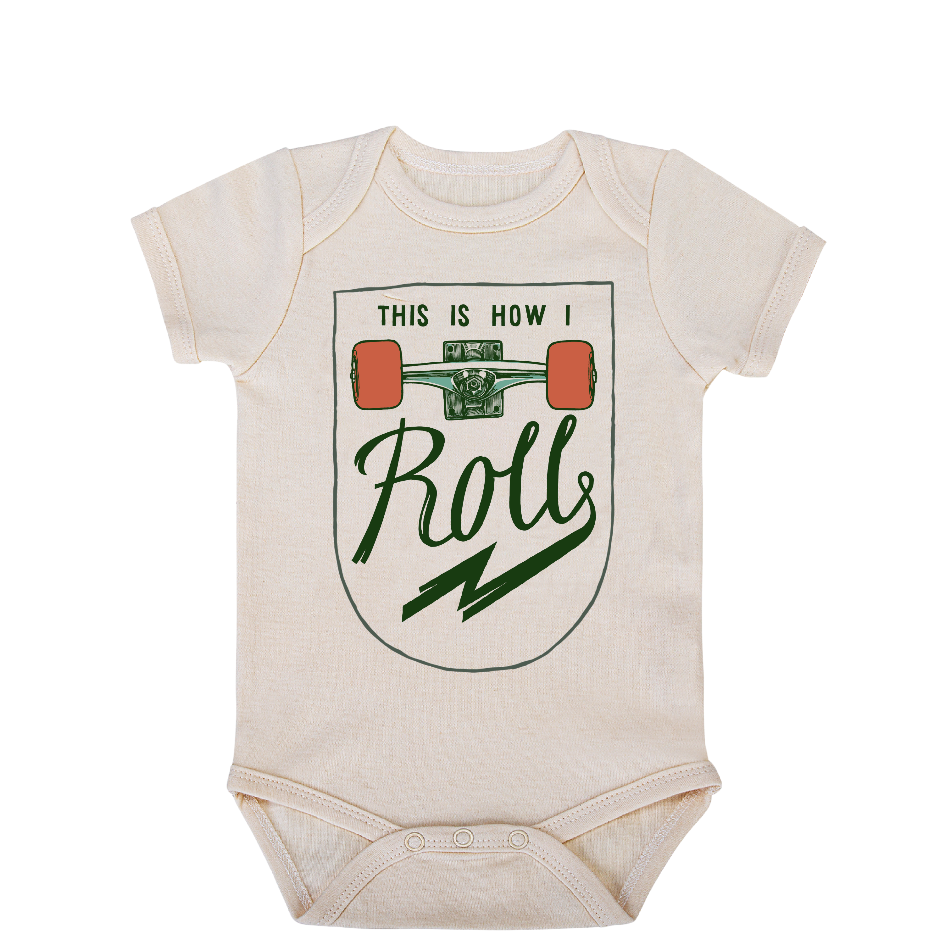 How I Roll Onesie Pre-Sale