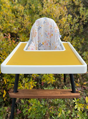 Mustard Ikea High Chair Placemat