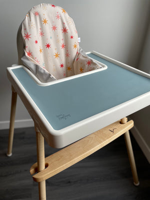 Steel Ikea High Chair Placemat